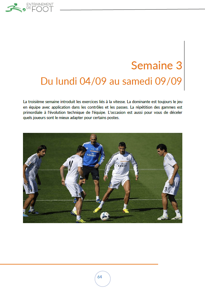 Preparation Physique U14 U15 De Debut De Saison Pdf