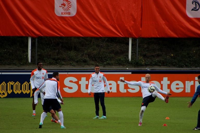 Entrainement de foot