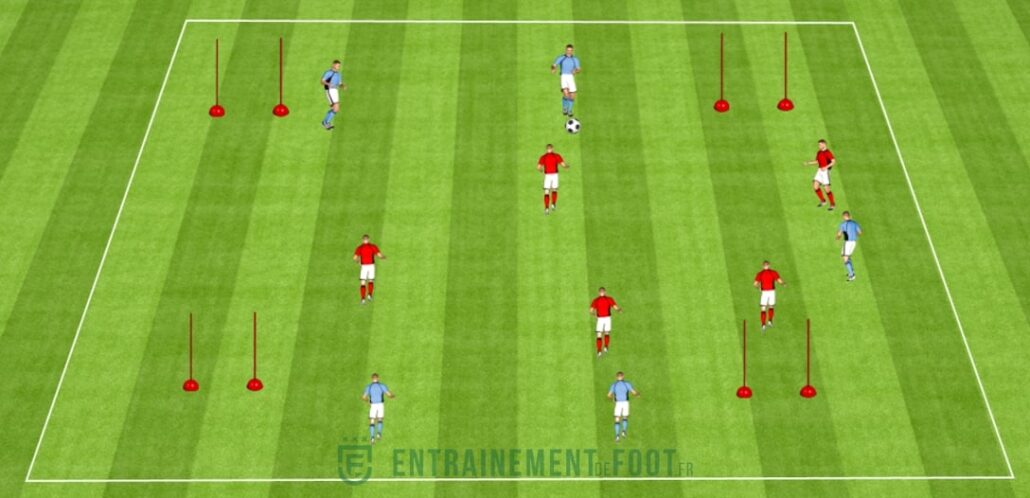 Recherche des espaces libres dans une zone restreinte