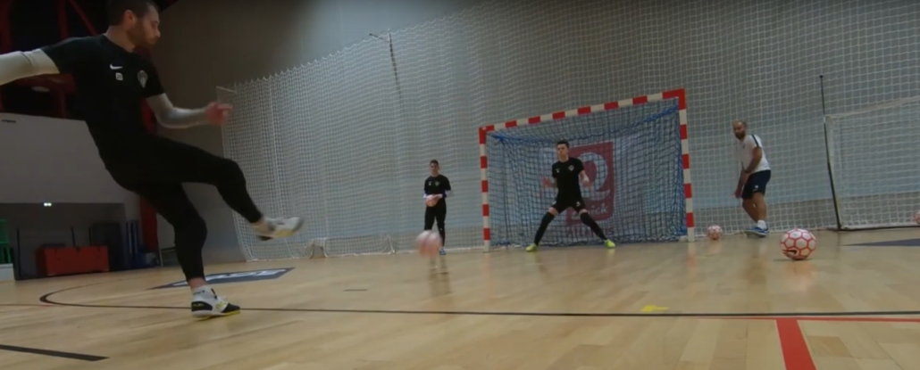 séance spé gardien futsal