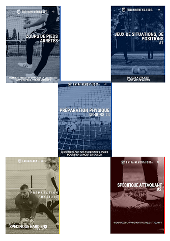 pack de programmes d'entrainement pour préparer la saison au foot en seniors